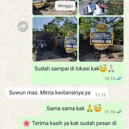 Pengiriman Papan Bunga Duka Kelapa Gading Barat