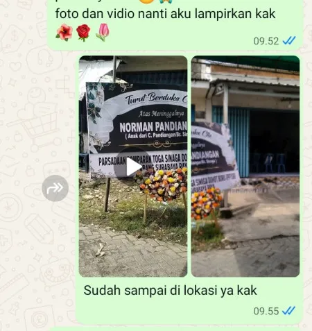 Pengiriman Karangan Bunga Kelapa Gading Barat