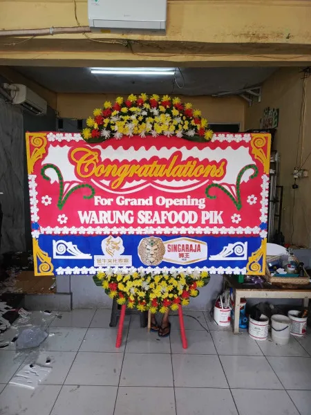 Papan Bunga Ucapan Selamat Kelapa Gading Barat