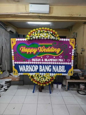 Papan Bunga di Kelapa Gading Barat