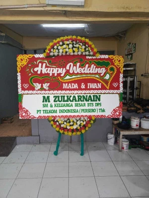 Papan Bunga di Kelapa Gading Barat