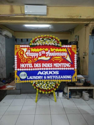 Papan Bunga di Kelapa Gading Barat