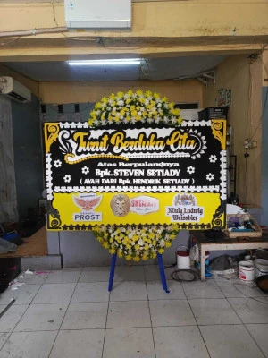 Papan Bunga di Kelapa Gading Barat