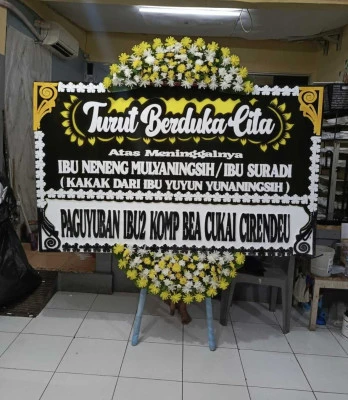 Papan Bunga di Kelapa Gading Barat