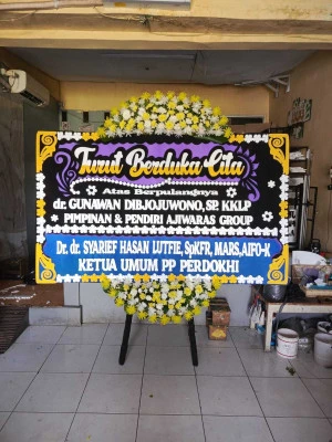 Papan Bunga di Kelapa Gading Barat